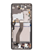 Samsung Galaxy S21 Ultra İle Uyumlu İçin Çerçeveli ekran 5G (Aftermarket Plus) (Phantom Black) - Görsel 6