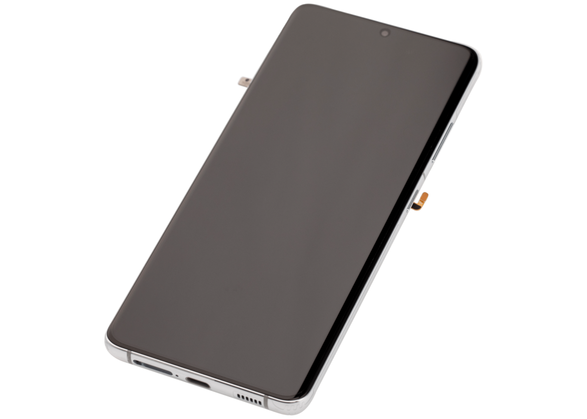 Samsung Galaxy S21 Ultra İle Uyumlu İçin Çerçeveli ekran 5G (Aftermarket Plus) (Phantom Silver) - Görsel 6