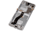 Samsung Galaxy S21 Ultra İle Uyumlu İçin Çerçeveli ekran 5G (Aftermarket Plus) (Phantom Silver) - Görsel 7