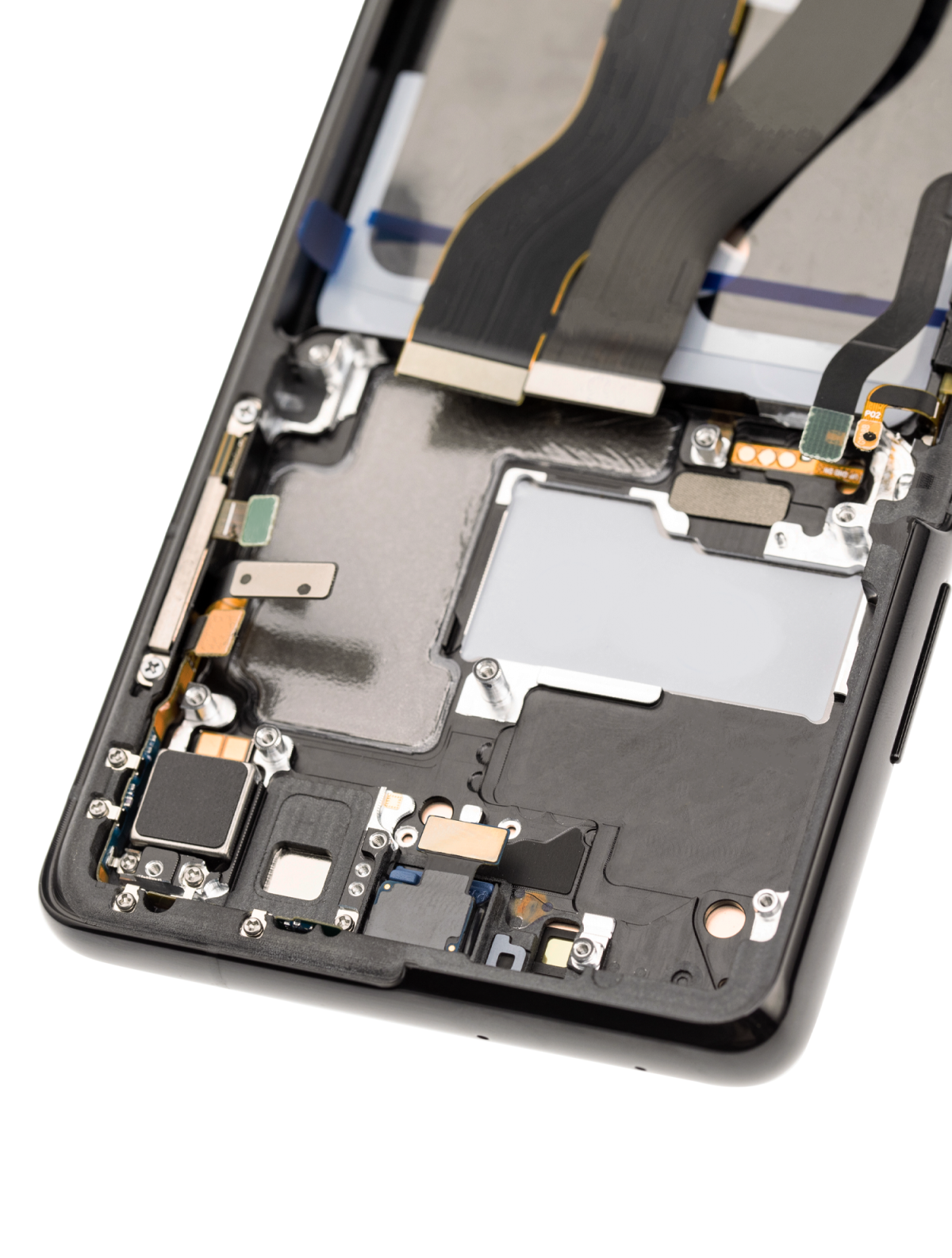 Samsung Galaxy S21 Ultra İle Uyumlu İçin Çerçeveli ekran 5G Orijinal (Phantom Black)  Orijinal Ekranı - Görsel 6