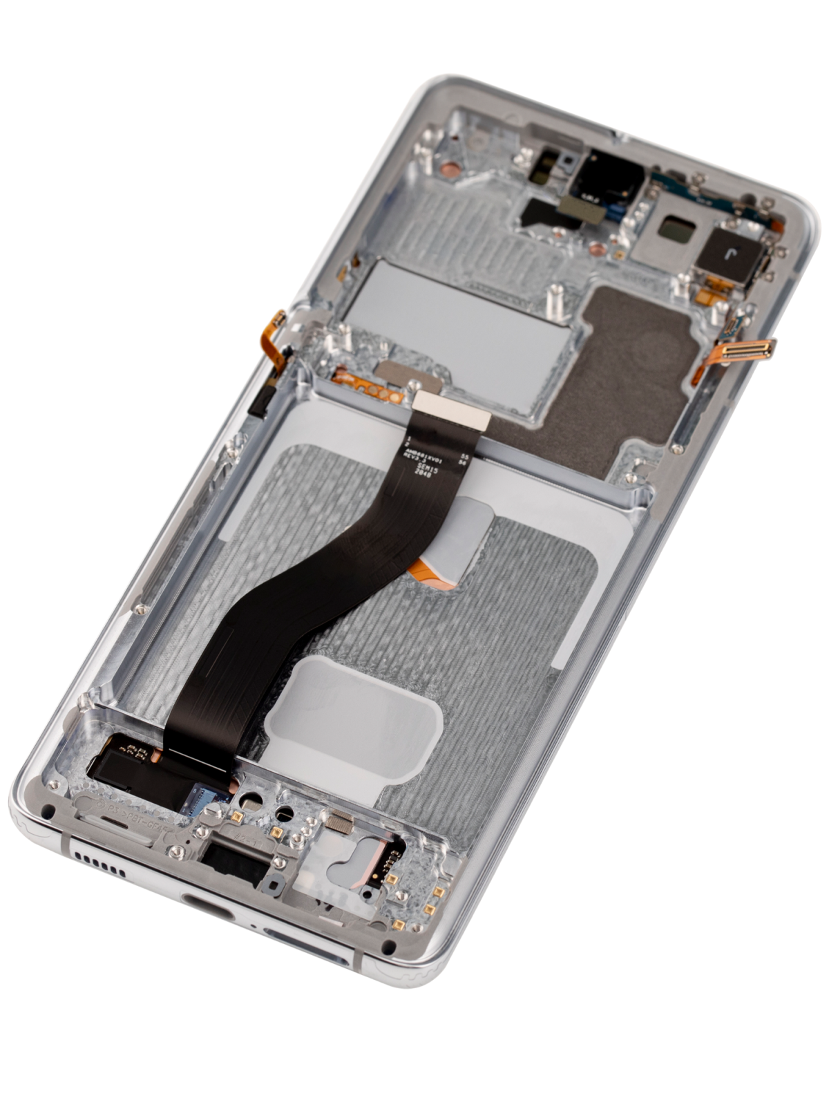 Samsung Galaxy S21 Ultra İle Uyumlu İçin Çerçeveli ekran 5G Orijinal (Phantom Silver)  Orijinal Ekranı - Görsel 7