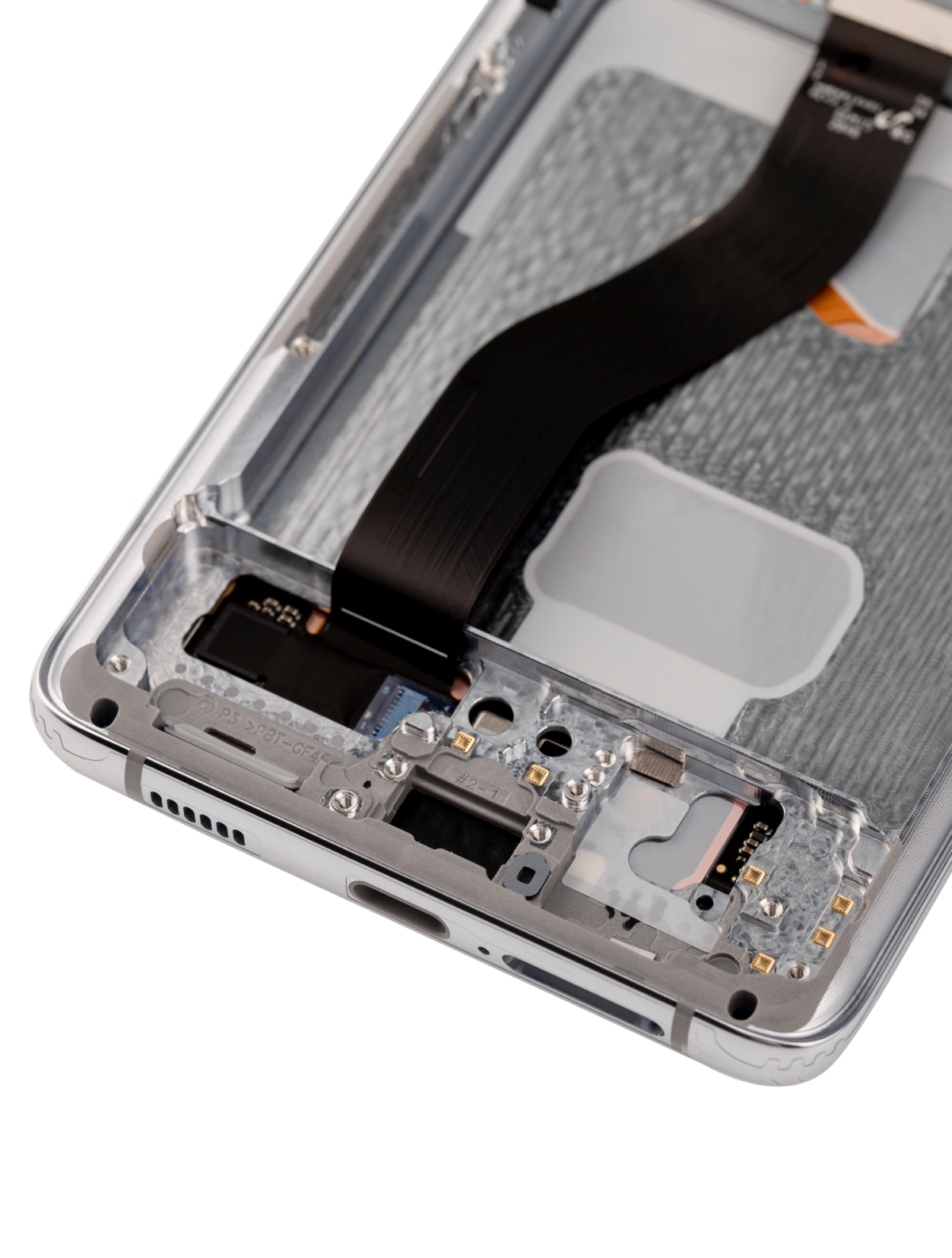 Samsung Galaxy S21 Ultra İle Uyumlu İçin Çerçeveli ekran 5G Orijinal (Phantom Silver)  Orijinal Ekranı - Görsel 9