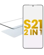 Samsung Galaxy S21 ile İle Uyumlu Uyumlu OCA Önceden Kurulu 2'si 1 Arada Ön Cam - Görsel 3
