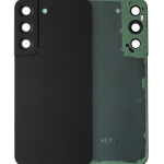 Samsung Galaxy S22 5G İle Uyumlu Arka Kapak Camı Kamera Lensi Uyumlu (Servis Paketi) (Phantom Siyah)