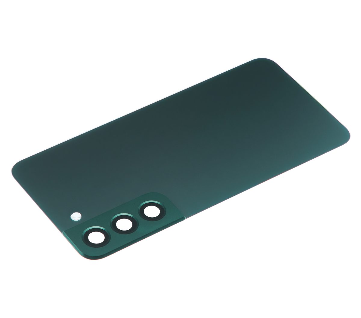 Samsung Galaxy S22 5G İle Uyumlu Arka Kapak Camı Kamera Lensiyle  (Yeşil) - Görsel 5