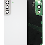 Samsung Galaxy S22 5G İle Uyumlu Arka Kapak Camı Kamera Lensli (Service Pack) (Beyaz)