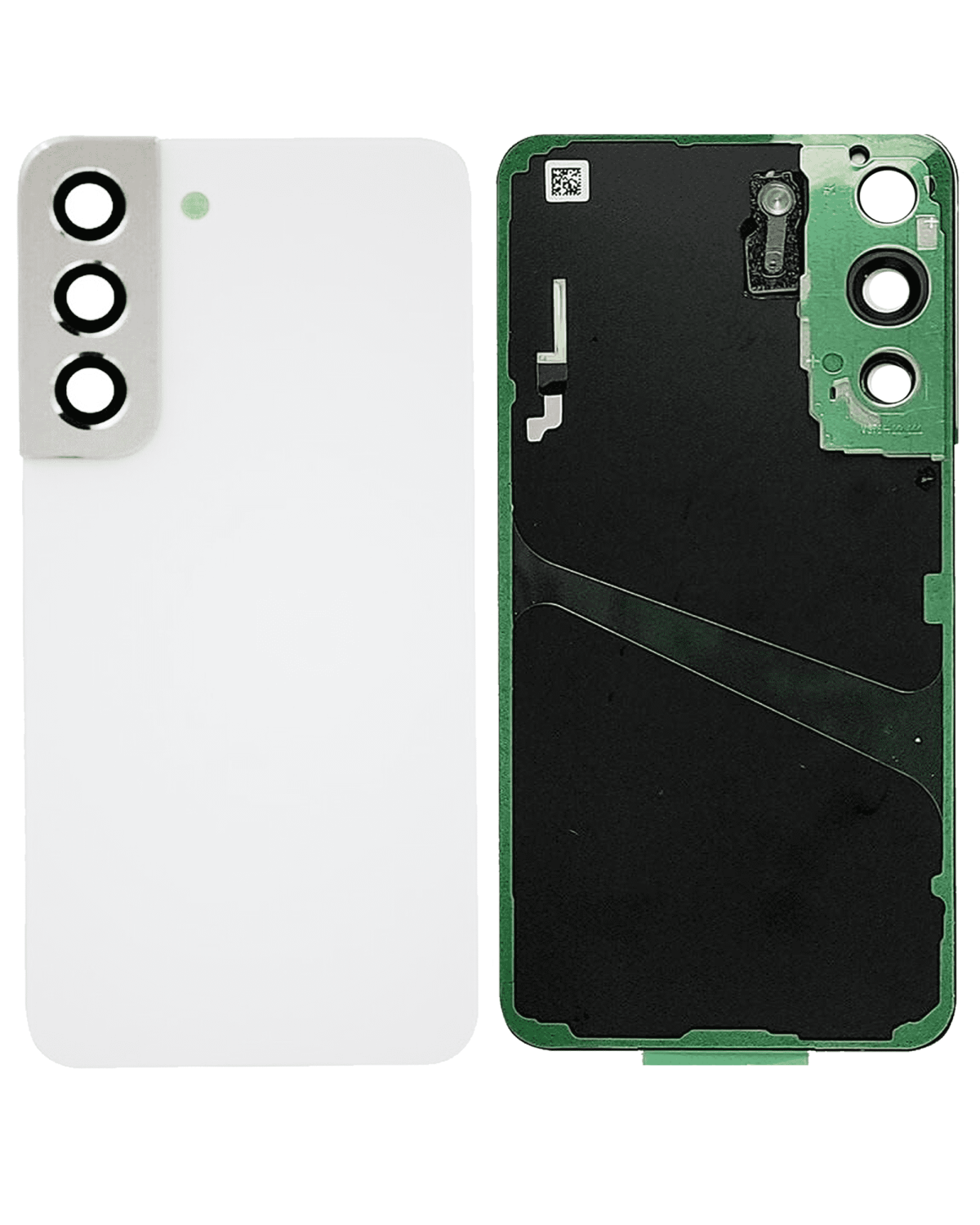 Samsung Galaxy S22 5G İle Uyumlu Arka Kapak Camı Kamera Lensli (Service Pack) (Beyaz) - Görsel 5