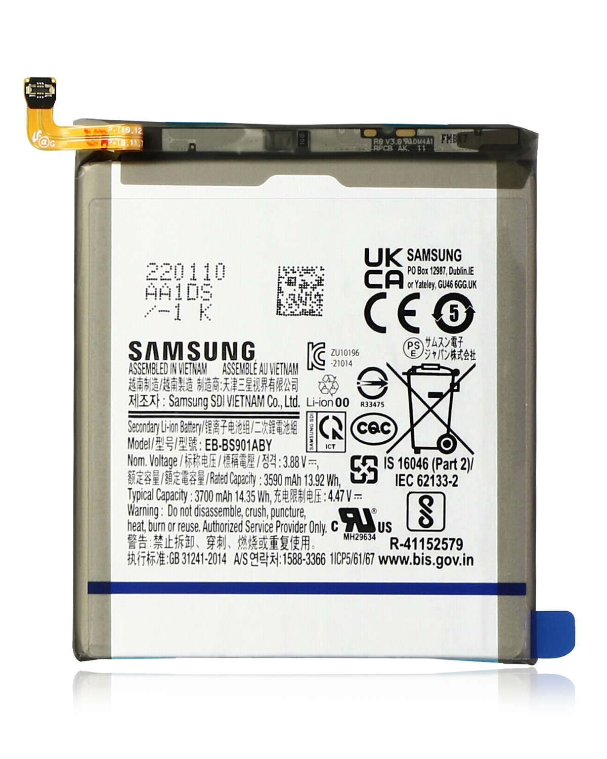 Samsung Galaxy S22 5G İle Uyumlu Batarya Pil (Servis Paketi) - Görsel 2