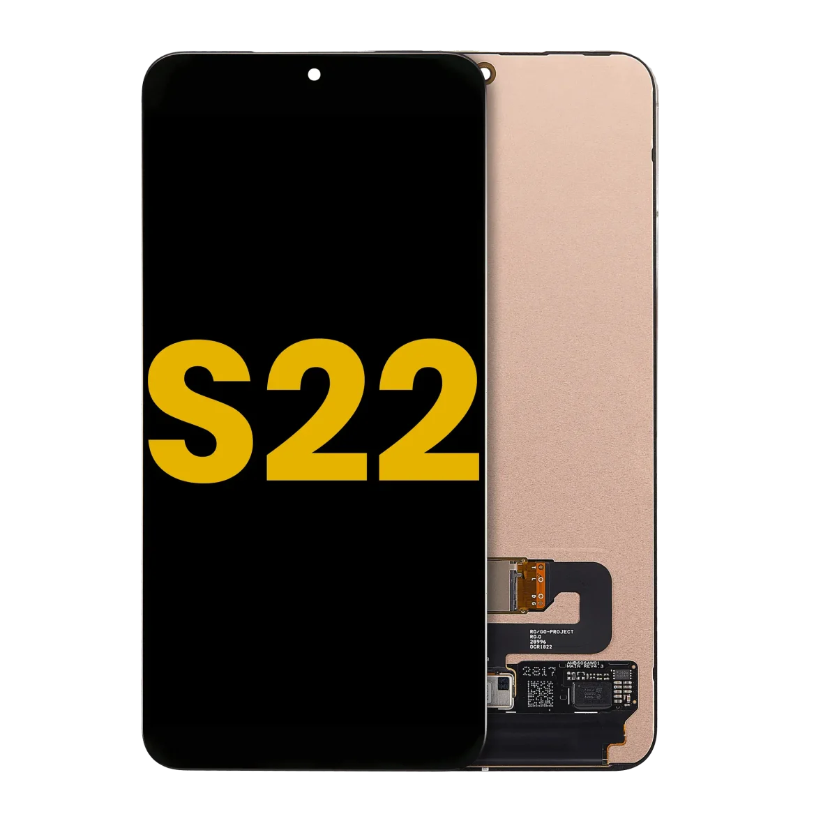Samsung Galaxy S22 5G İle Uyumlu Çerçevesiz ekran Orijinal Ekranı Orijinal (Tüm Renkler)