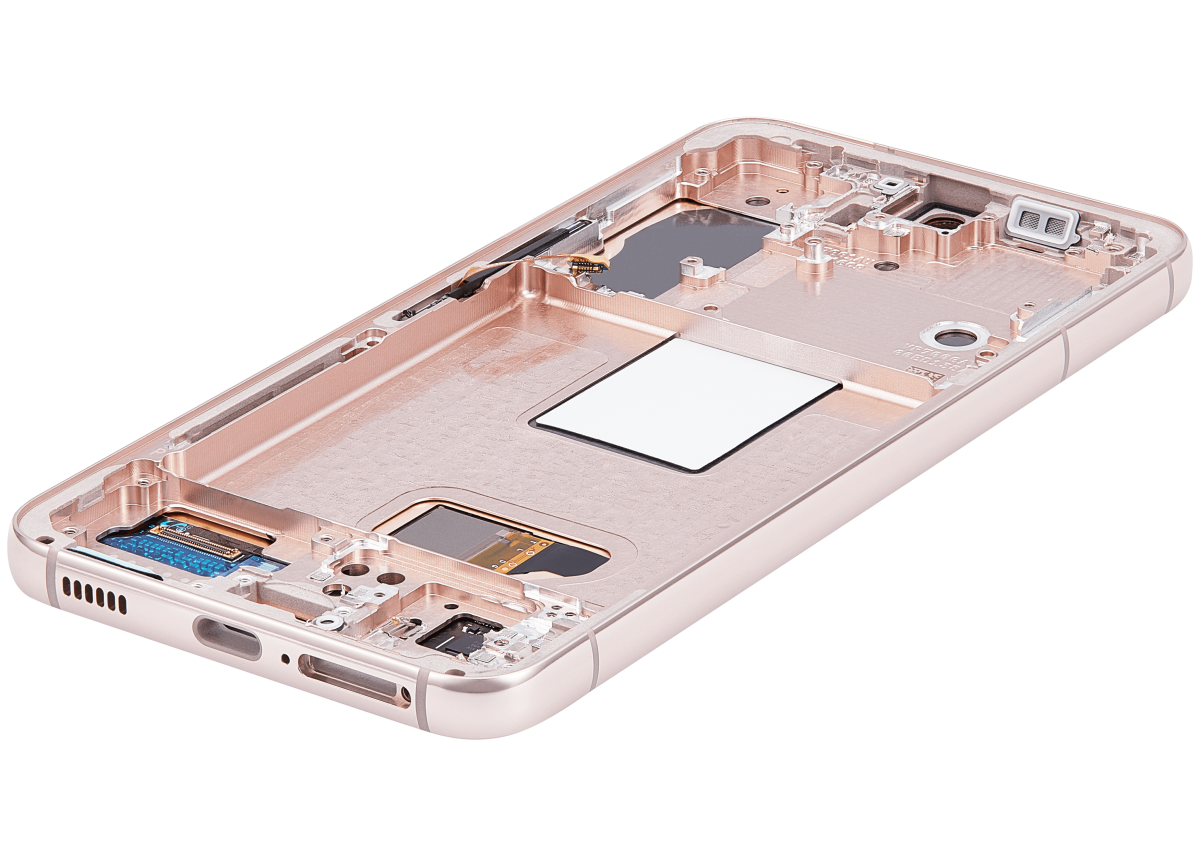 Samsung Galaxy S22 5G İle Uyumlu İçin Çerçeveli ekran - Orijinal (Pembe Altın)  Orijinal Ekranı - Görsel 6