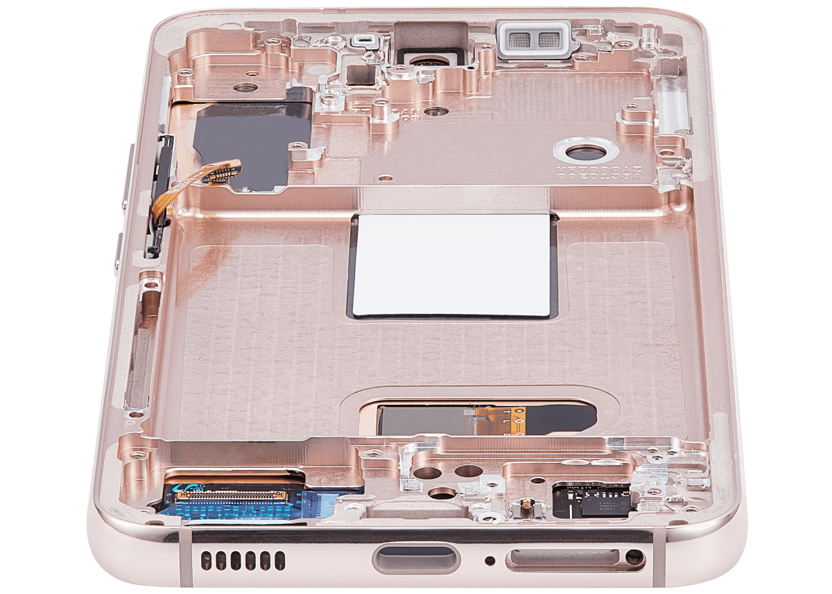 Samsung Galaxy S22 5G İle Uyumlu İçin Çerçeveli ekran - Orijinal (Pembe Altın)  Orijinal Ekranı - Görsel 7
