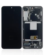 Samsung Galaxy S22 5G İle Uyumlu İçin Çerçeveli ekran - Orijinal (Phantom Black)  Orijinal Ekranı - Görsel 2