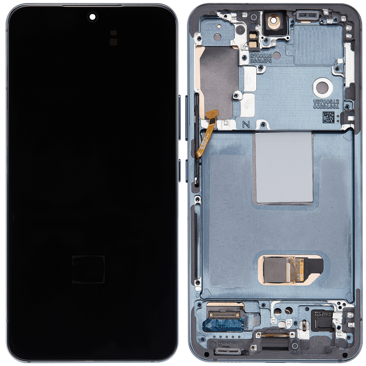 Samsung Galaxy S22 5G İle Uyumlu İçin Çerçeveli ekran - Orijinal (Yeşil)  Orijinal Ekranı - Görsel 2