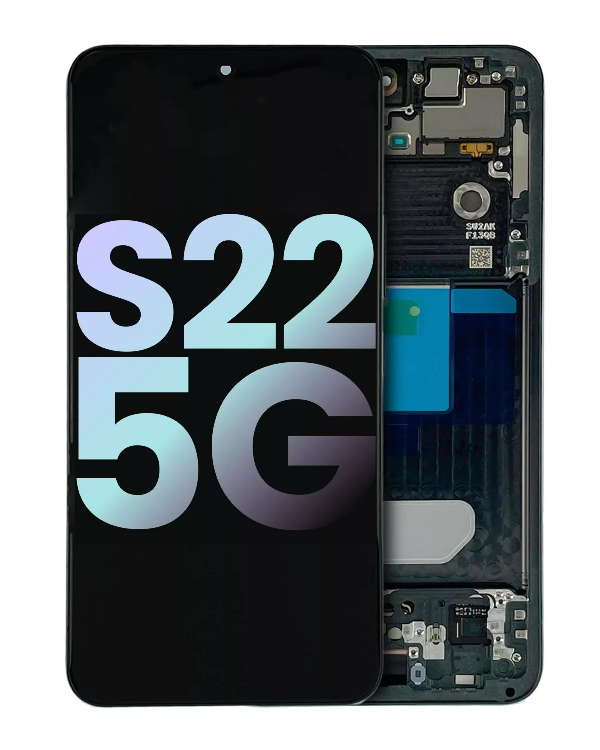 Samsung Galaxy S22 5G İle Uyumlu İçin Çerçeveli ekran (Service Pack) (Phantom Black)  Orijinal Ekranı Uyumlu - Görsel 7