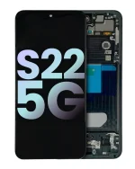 Samsung Galaxy S22 5G İle Uyumlu İçin Çerçeveli ekran (Service Pack) (Phantom Black)  Orijinal Ekranı Uyumlu - Görsel 7
