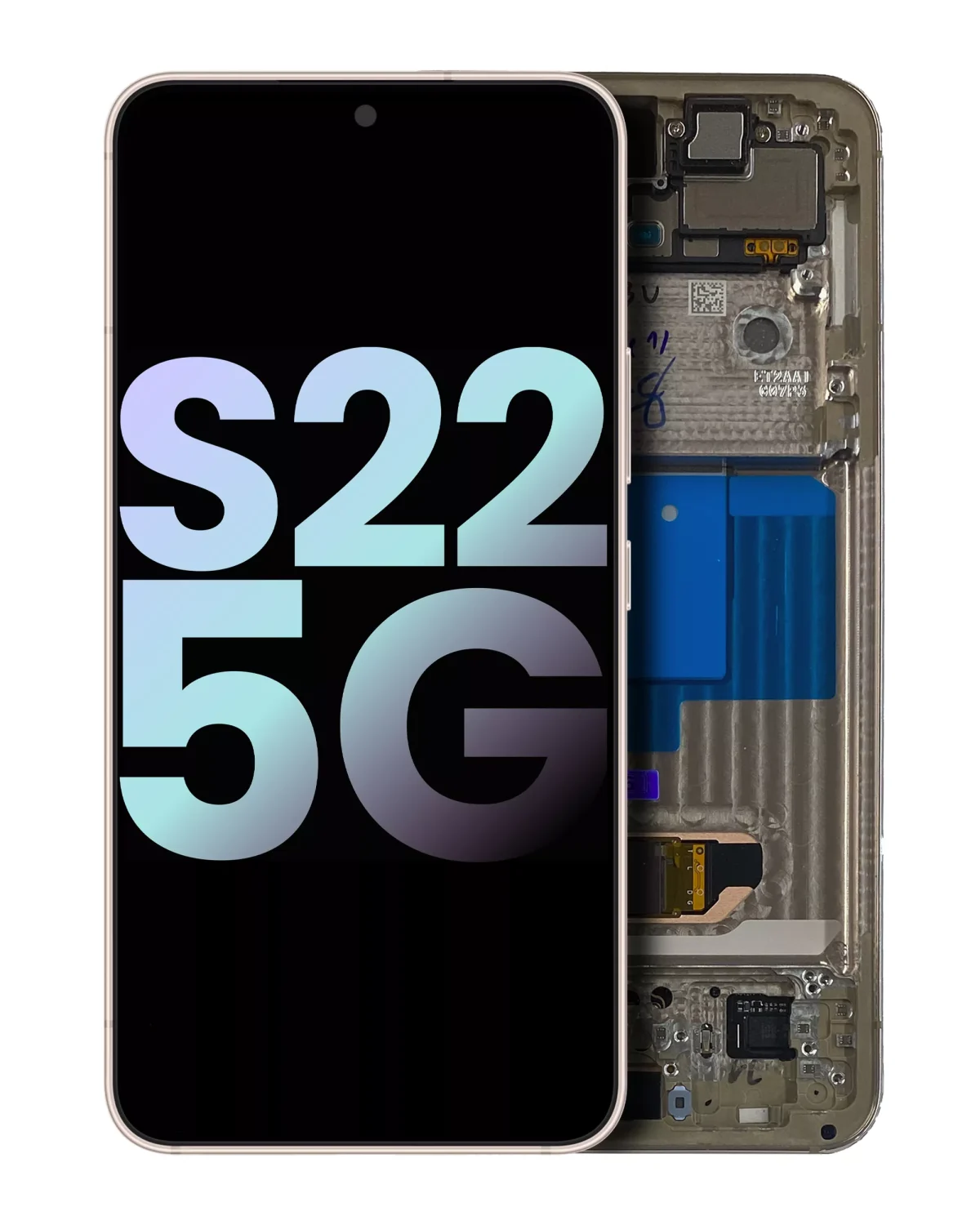 Samsung Galaxy S22 5G İle Uyumlu İçin Çerçeveli ekran (Service Pack) (Violet)  Orijinal Ekranı Uyumlu - Görsel 4
