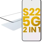 Samsung Galaxy S22 5G İle Uyumlu OCA Önceden Kurulu 2'si 1 Arada Ön Cam