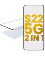 Samsung Galaxy S22 5G İle Uyumlu OCA Önceden Kurulu 2'si 1 Arada Ön Cam