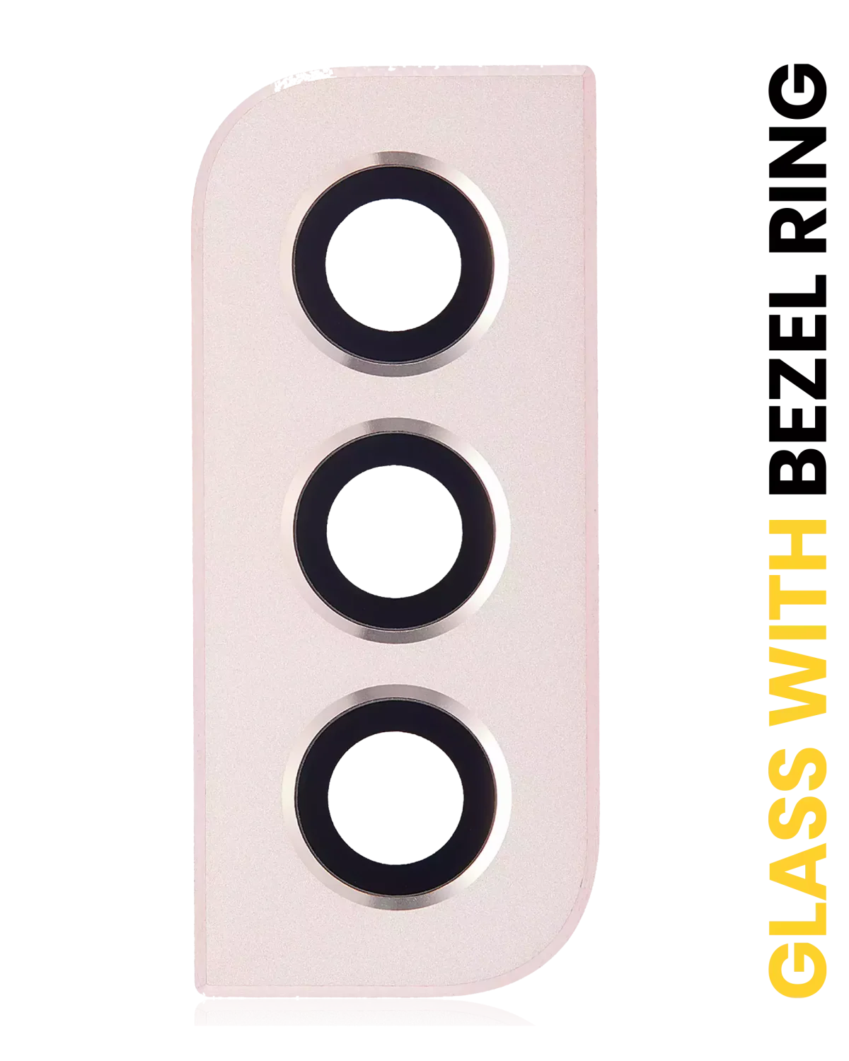 Samsung Galaxy S22 İle Uyumlu S22 Plus (Pembe Altın) Arka Kamera Lensi Çerçeveli Halkalı - Görsel 6