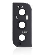 Samsung Galaxy S22 İle Uyumlu S22 Plus (Phantom Black) Arka Kamera Lensi Çerçeveli Halkalı - Görsel 3