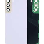 Samsung Galaxy S22 Plus İle Uyumlu 5G Arka Kapak Camı Kamera Lensiyle  (Menekşe)