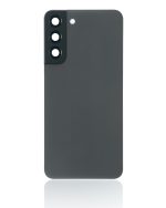 Samsung Galaxy S22 Plus İle Uyumlu 5G Arka Kapak Camı Kamera Lensli  (Grafit) - Görsel 3