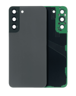Samsung Galaxy S22 Plus İle Uyumlu 5G Arka Kapak Camı Kamera Lensli  (Grafit) - Görsel 7