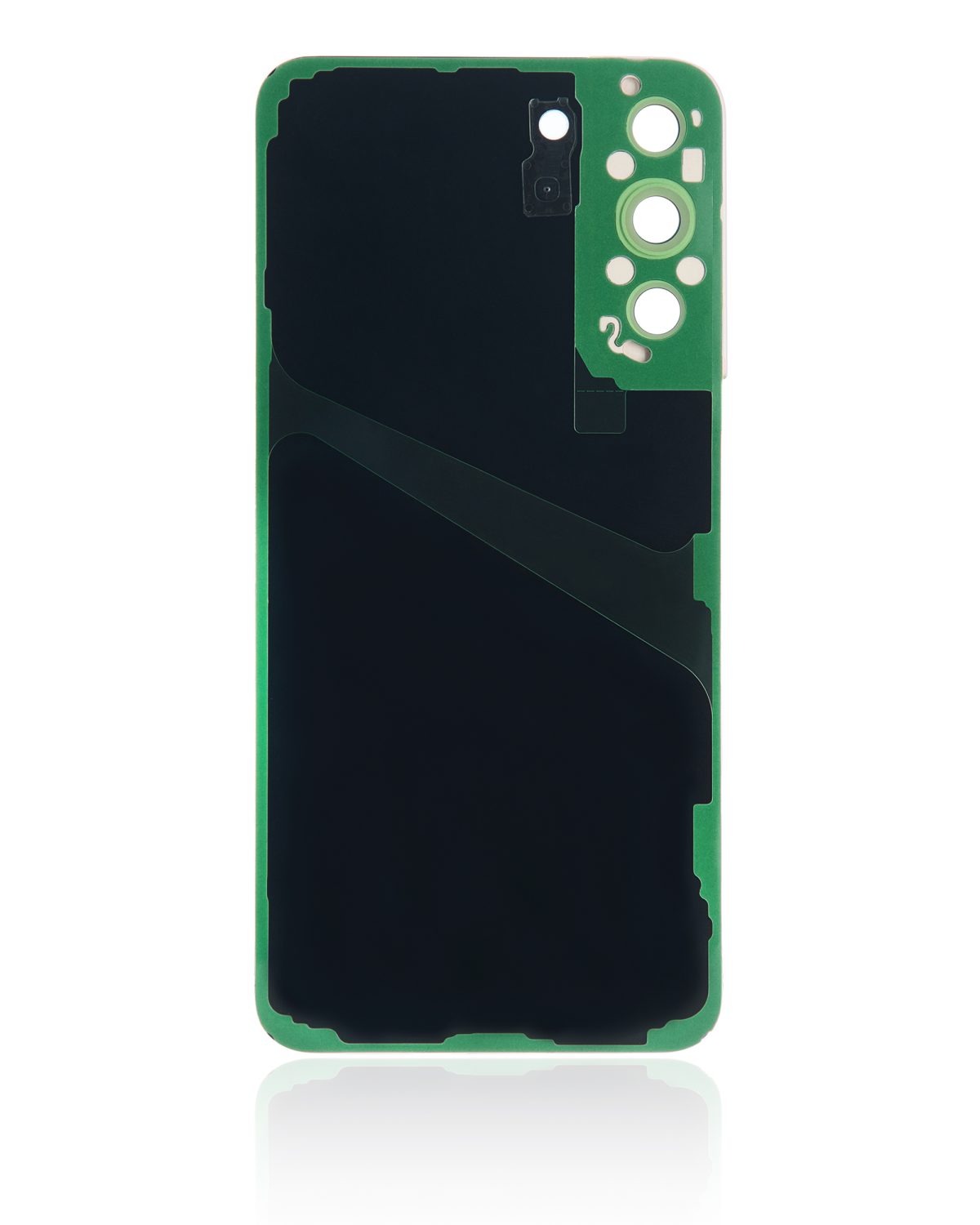 Samsung Galaxy S22 Plus İle Uyumlu 5G Arka Kapak Camı Kamera Lensli  (Pembe Altın) - Görsel 4