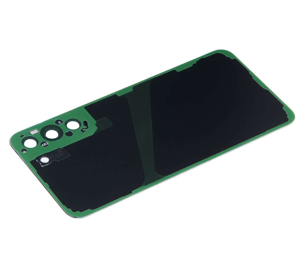 Samsung Galaxy S22 Plus İle Uyumlu 5G Arka Kapak Camı Kamera Lensli  (Phantom Siyah) - Görsel 6