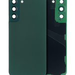 Samsung Galaxy S22 Plus İle Uyumlu 5G Arka Kapak Camı Kamera Lensli  (Yeşil)