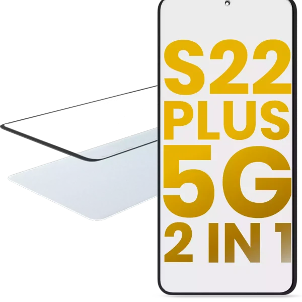 Samsung Galaxy S22 Plus İle Uyumlu 5G OCA Önceden Kurulu 2'si 1 Arada Ön Cam