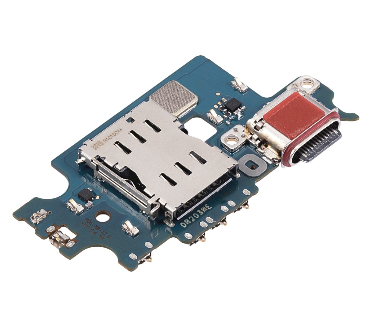 Samsung Galaxy S22 Plus İle Uyumlu 5G (S9060) (Çift Sim Versiyonu) (Premium) Sim Kart Okuyuculu Şarj Portu Kartı - Görsel 5