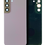 Samsung Galaxy S22 Plus İle Uyumlu Arka Kapak Camı Kamera Lensiyle Uyumlu (Servis Paketi) (Mor)