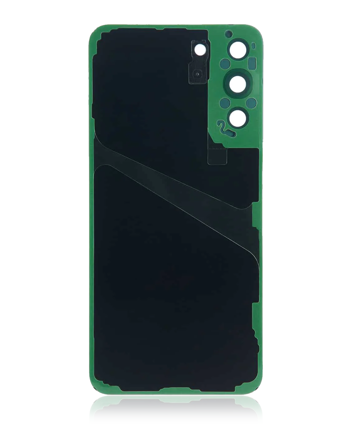 Samsung Galaxy S22 Plus İle Uyumlu Arka Kapak Camı Kamera Lensli (Servis Paketi) Uyumlu (Hayalet Siyah) - Görsel 3