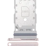 Samsung Galaxy S22 Plus İle Uyumlu Çift Sim Kart Tepsisi S22 Plus (Pembe Altın)