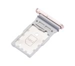 Samsung Galaxy S22 Plus İle Uyumlu Çift Sim Kart Tepsisi S22 Plus (Pembe Altın) - Görsel 5