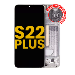 Samsung Galaxy S22 Plus İle Uyumlu İçin Çerçeveli ekran 5G - Orijinal (Beyaz)  Orijinal Ekranı - Görsel 2