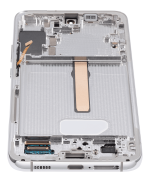 Samsung Galaxy S22 Plus İle Uyumlu İçin Çerçeveli ekran 5G - Orijinal (Beyaz)  Orijinal Ekranı - Görsel 7
