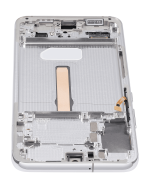 Samsung Galaxy S22 Plus İle Uyumlu İçin Çerçeveli ekran 5G - Orijinal (Beyaz)  Orijinal Ekranı - Görsel 8