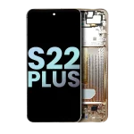 Samsung Galaxy S22 Plus İle Uyumlu İçin Çerçeveli ekran 5G (Service Pack) (Violet)  Orijinal Ekranı Uyumlu - Görsel 5