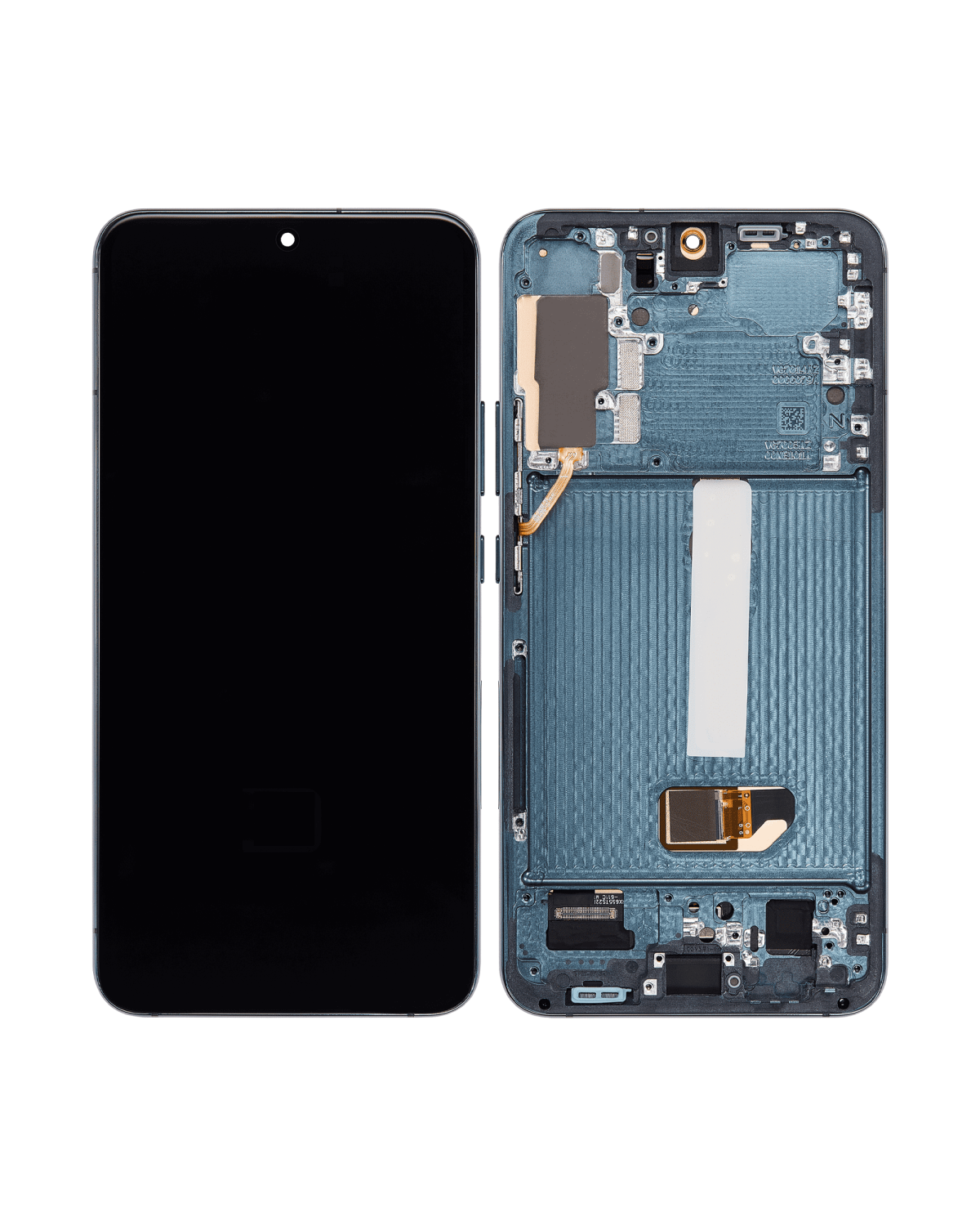 Samsung Galaxy S22 Plus İle Uyumlu İçin Çerçeveli ekran 5G - (Yeşil)  Orijinal Ekranı - Görsel 4