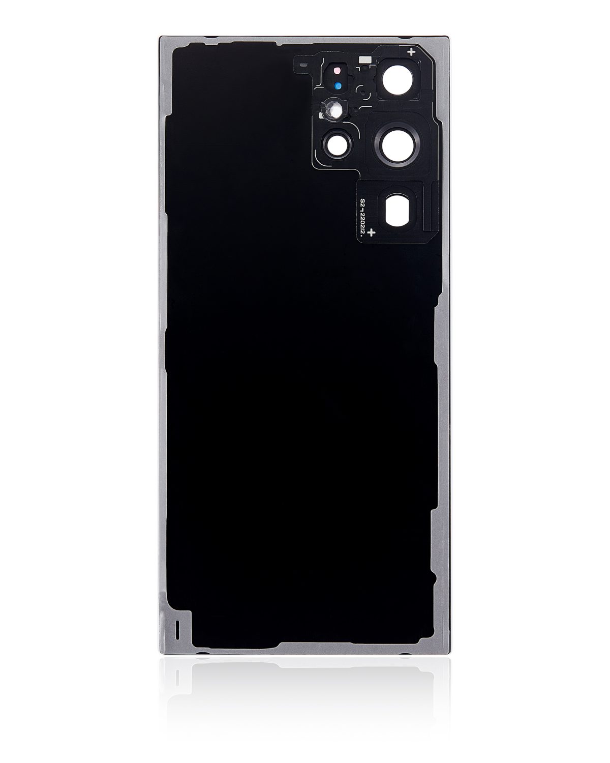 Samsung Galaxy S22 Ultra İle Uyumlu 5G Arka Kapak Camı Kamera Lensli  (Beyaz) - Görsel 4