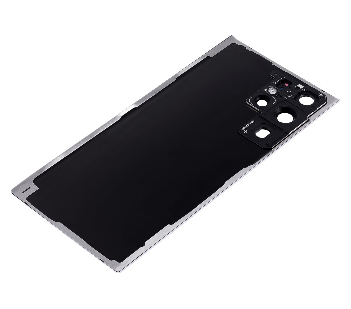 Samsung Galaxy S22 Ultra İle Uyumlu 5G Arka Kapak Camı Kamera Lensli  (Beyaz) - Görsel 5