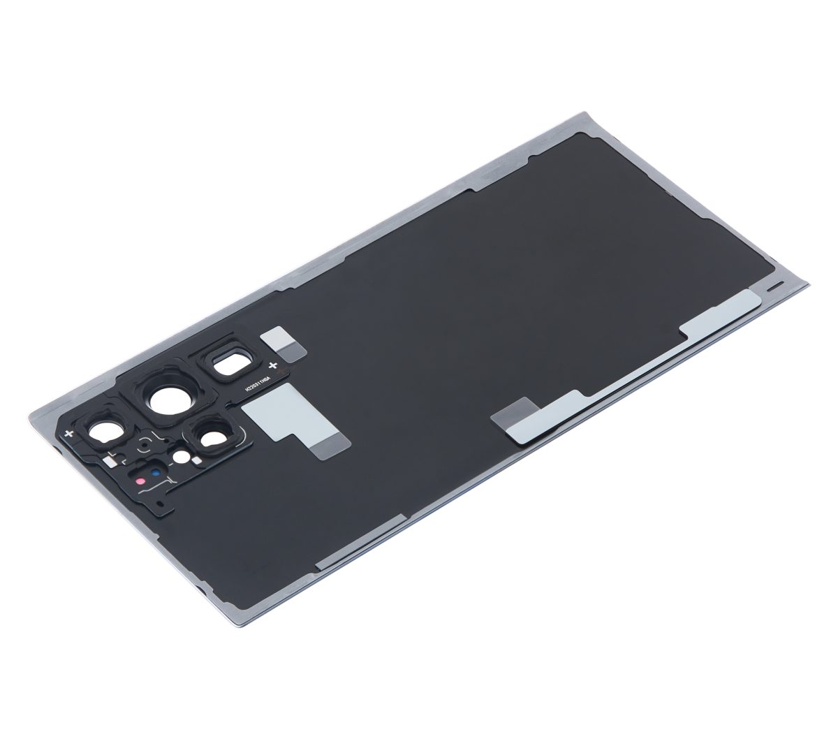 Samsung Galaxy S22 Ultra İle Uyumlu 5G Arka Kapak Camı Kamera Lensli  (Grafit) - Görsel 3