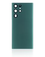 Samsung Galaxy S22 Ultra İle Uyumlu 5G Arka Kapak Camı Kamera Lensli  (Yeşil) - Görsel 3