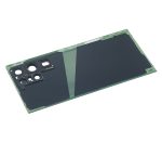 Samsung Galaxy S22 Ultra İle Uyumlu 5G Arka Kapak Camı Kamera Lensli  (Yeşil) - Görsel 8