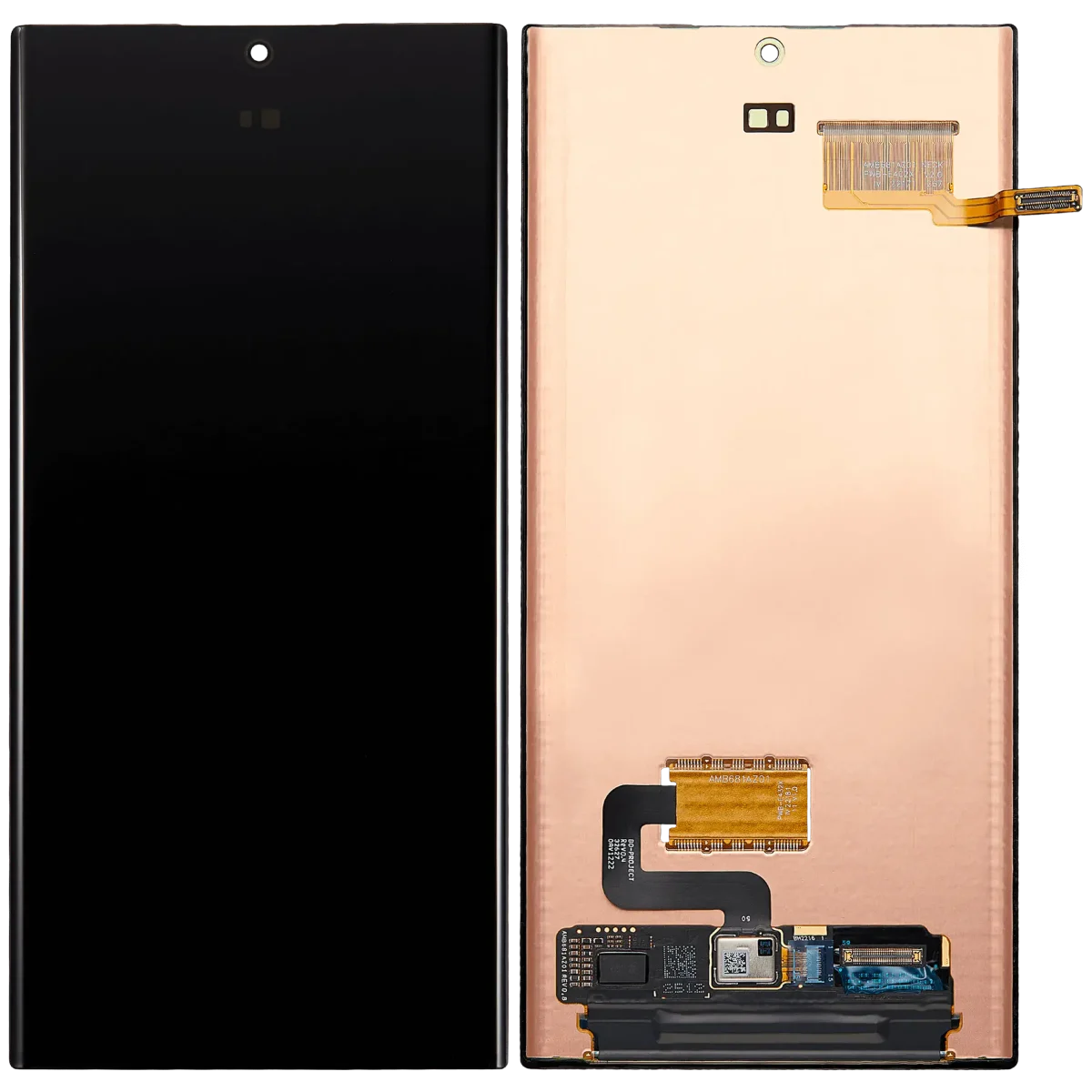 Samsung Galaxy S22 Ultra İle Uyumlu 5G Çerçevesiz ekran Orijinal Ekranı Orijinal (Tüm Renkler) - Görsel 2