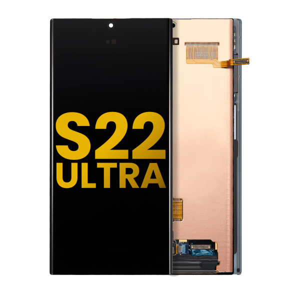 Samsung Galaxy S22 Ultra İle Uyumlu 5G Çerçevesiz ekran Orijinal Ekranı Orijinal (Tüm Renkler)