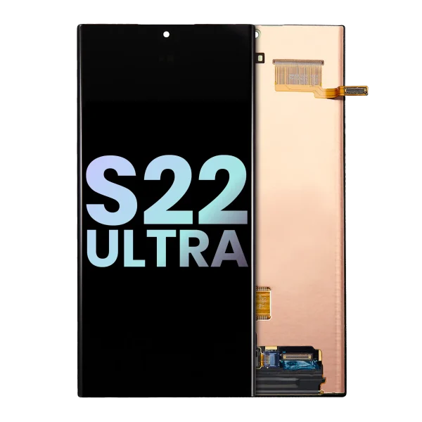 Samsung Galaxy S22 Ultra İle Uyumlu 5G Çerçevesiz ekran Orijinal Ekranı (Servis Paketi) (Tüm Renkler)