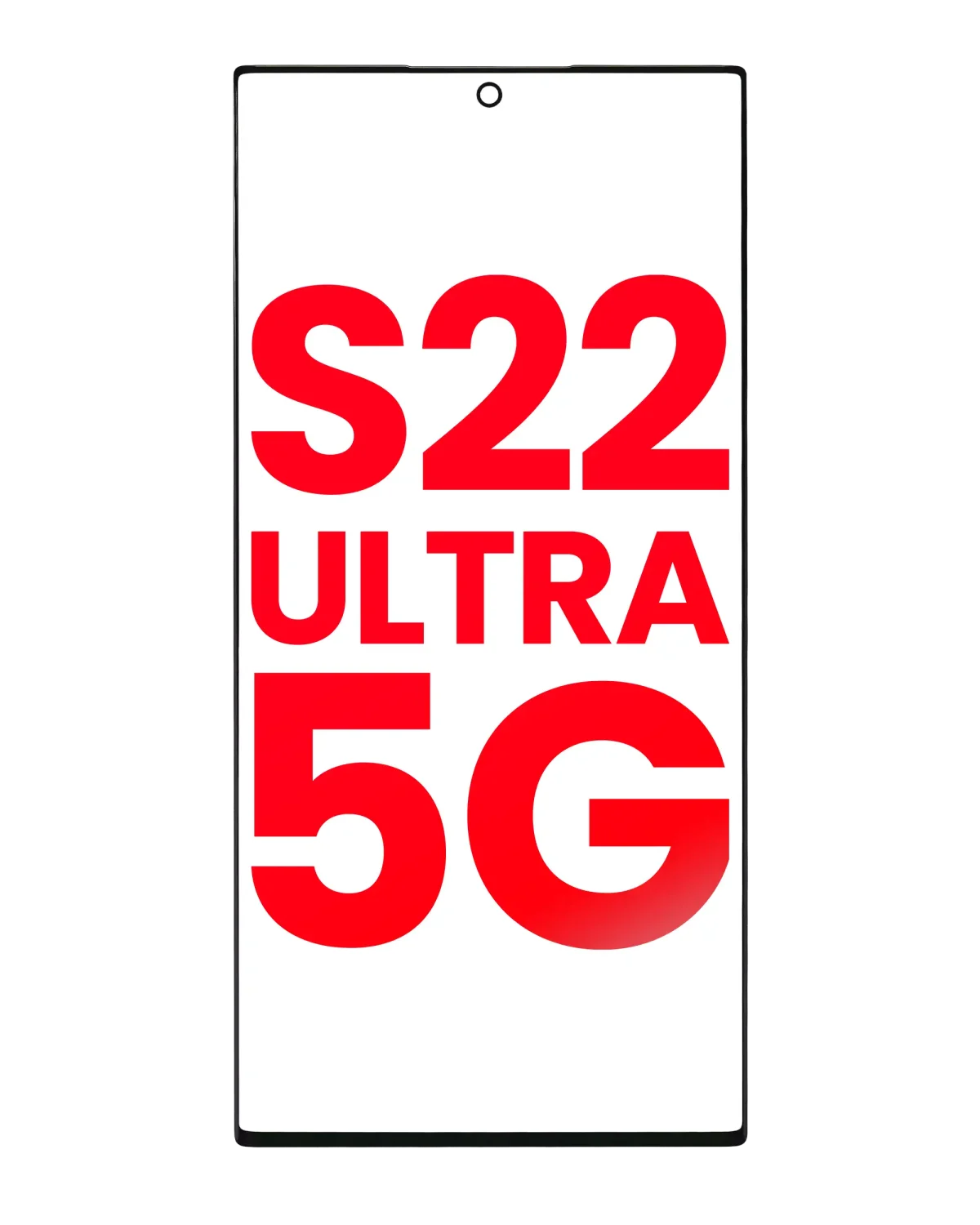 Samsung Galaxy S22 Ultra İle Uyumlu 5G Ön Cam